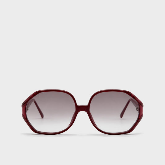 Burgundy Oversized Sunglasses Christian Dior