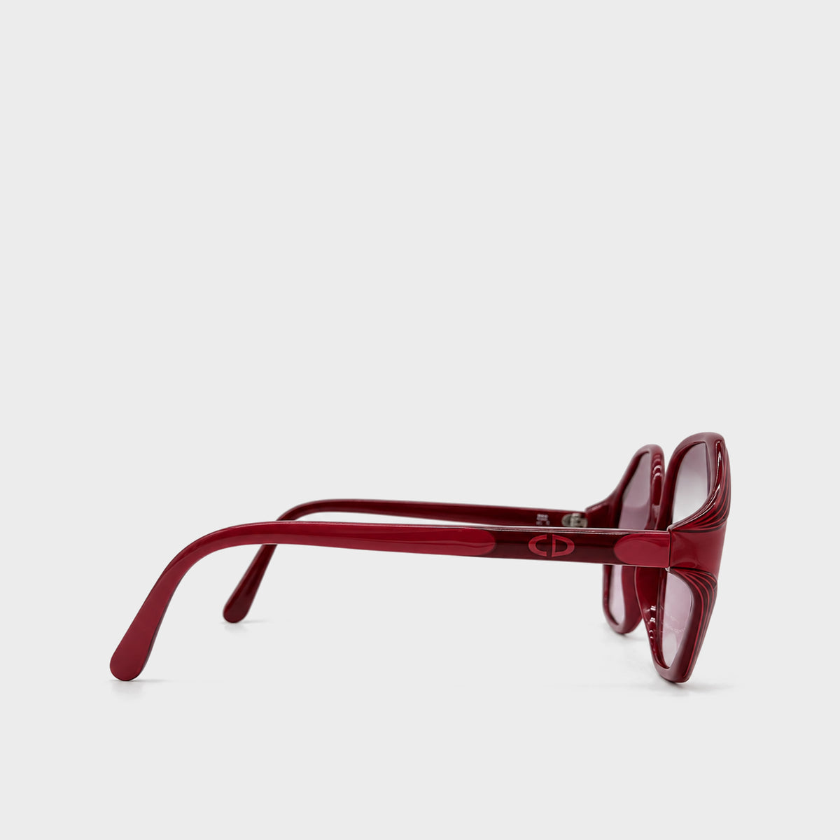 Burgundy Oversized Sunglasses Christian Dior
