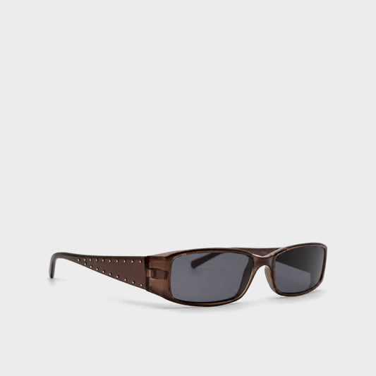 Brown Studded Sunglasses Fendi