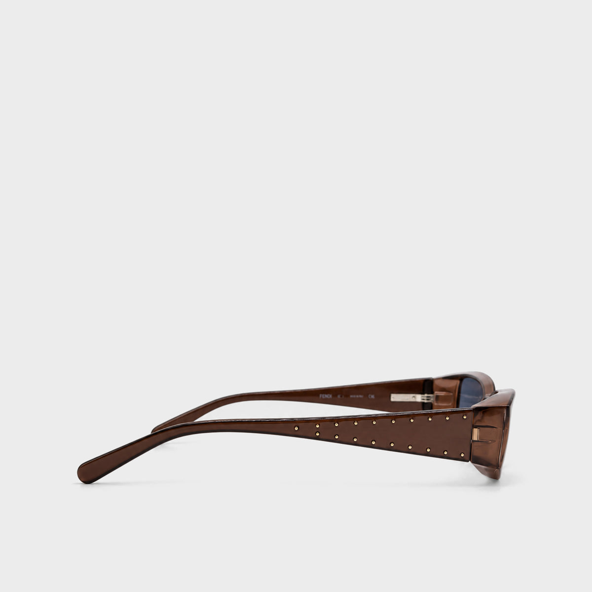 Brown Studded Sunglasses Fendi