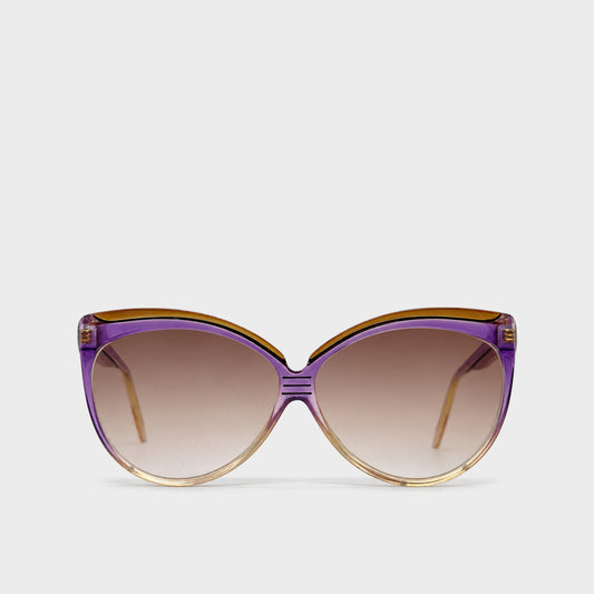 Purple Oversized Sunglasses Balenciaga