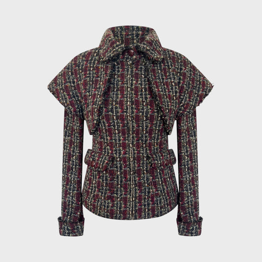 Multicolor Tweed Jacket Chanel FW 2012 by Karl Lagerfeld