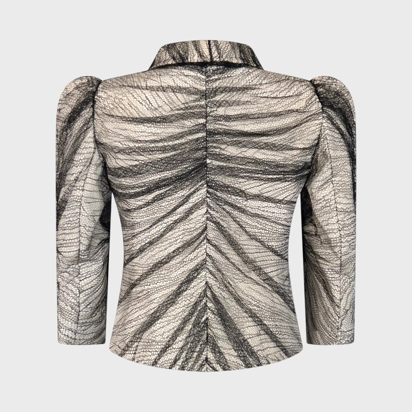"Sarabande" Black Lace Jacket Alexander McQueen SS 2007