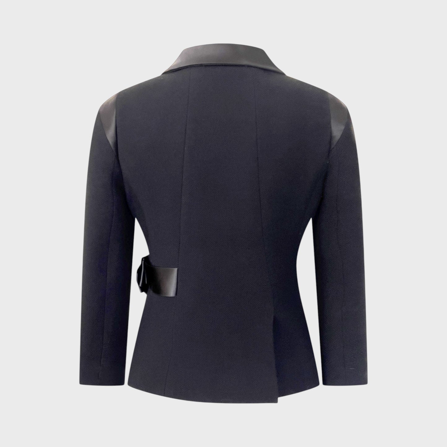 Silk Bow Wool Jacket Chanel Pre-Fall 2008 by Karl Lagerfeld
