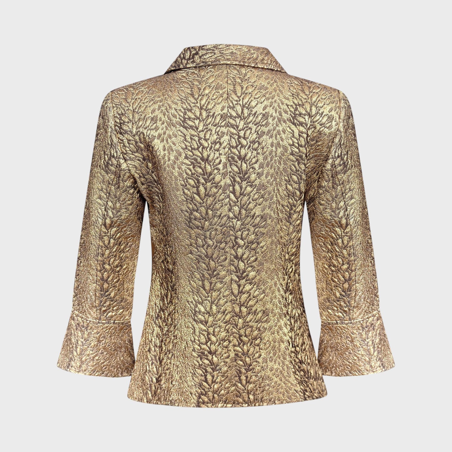 Gold Baroque Brocade Jacket Christian Lacroix 1990s