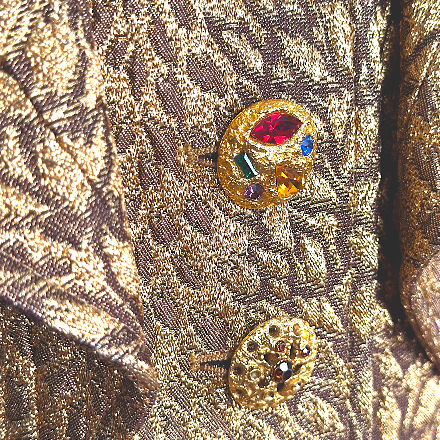 Gold Baroque Brocade Jacket Christian Lacroix 1990s