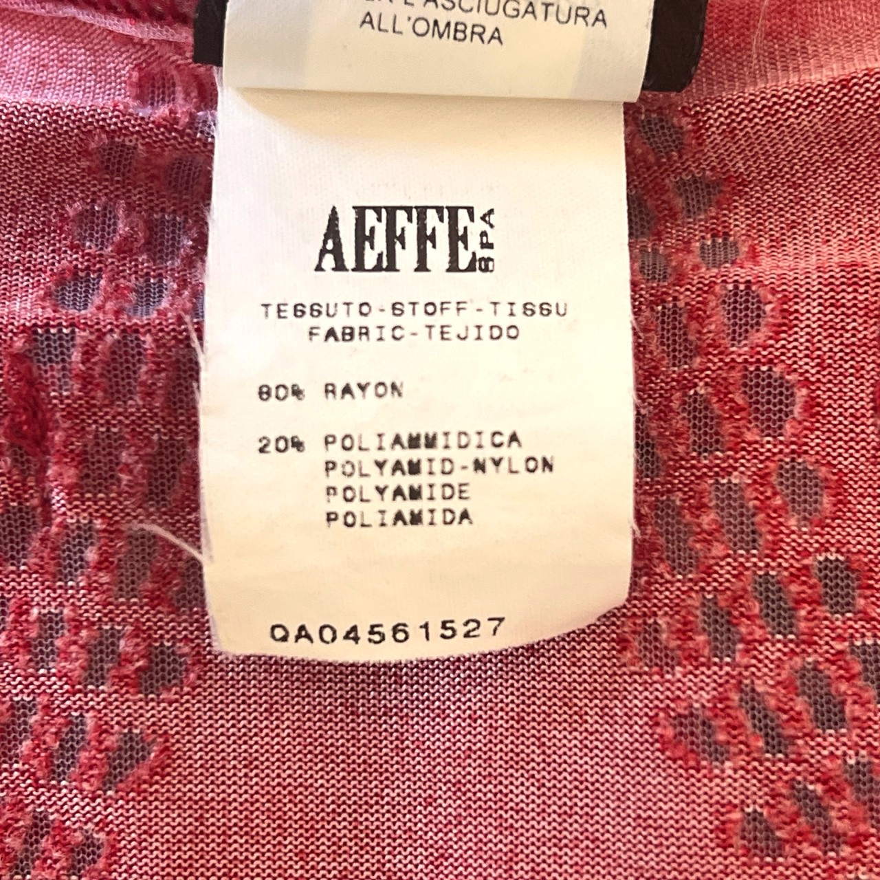 Red Art Nouveau Sheer Cutout Tank Dress Jean Paul Gaultier SS 2001