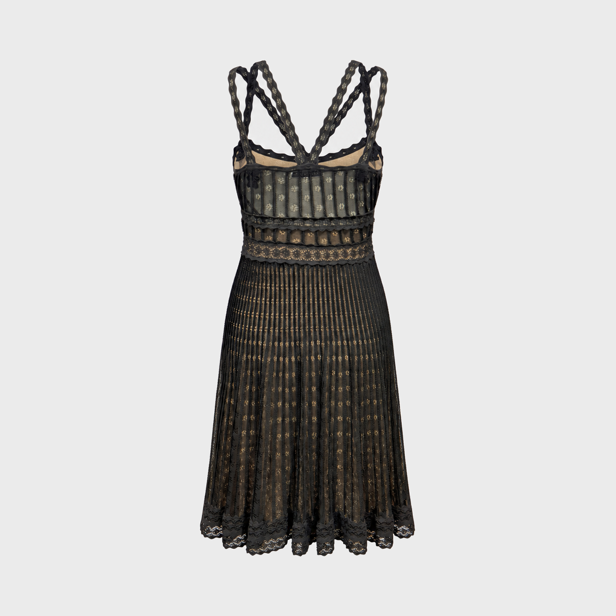 Black Knitwear Dress Christian Dior SS 2009 by John Galliano