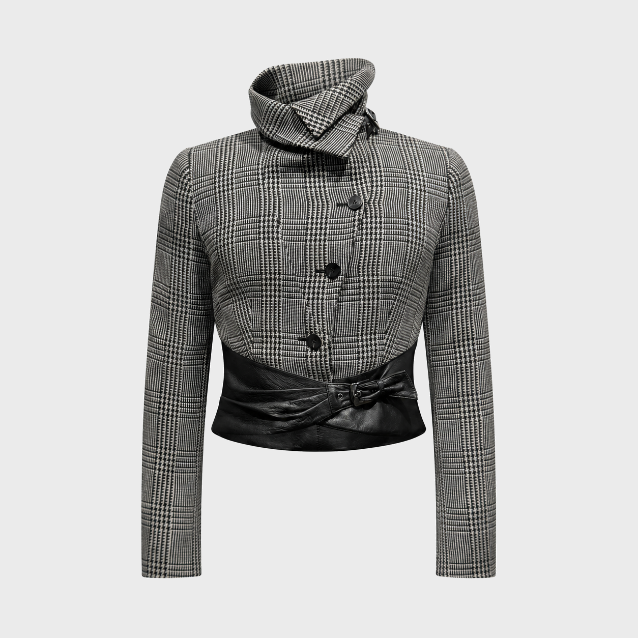 Leather Trim Jacket Armani FW 2003