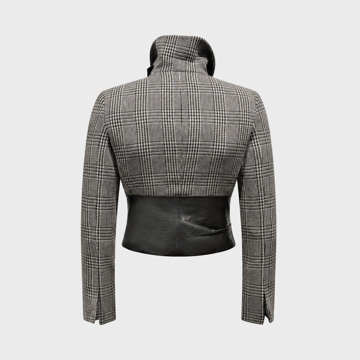 Leather Trim Jacket Armani FW 2003