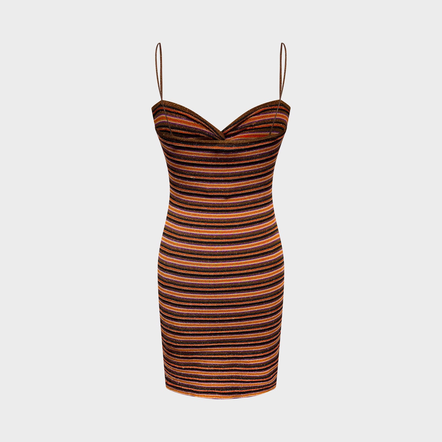 Cut-Out Striped Mini Dress Missoni 2000s