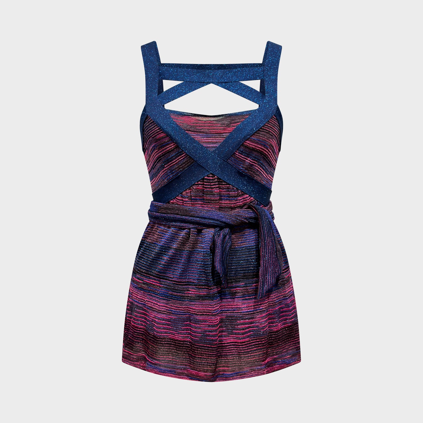 Strappy Cut-Out Knit Top Missoni 2000s