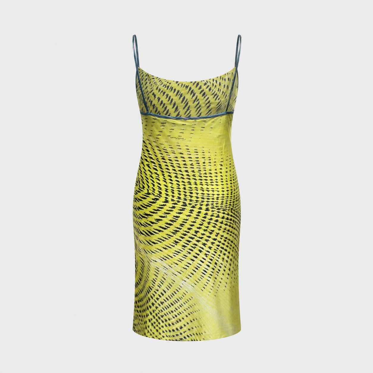 Multicolor Neon Dress Roberto Cavalli SS 2001