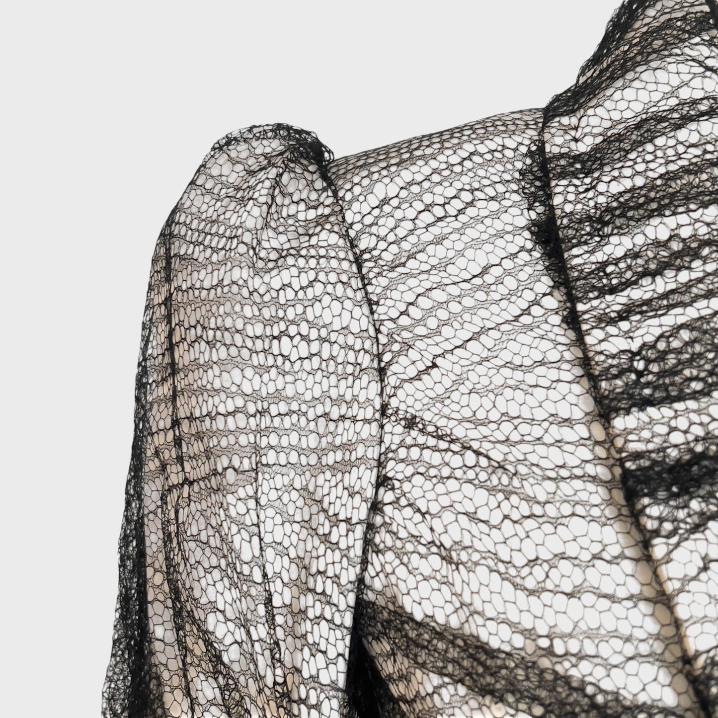 "Sarabande" Black Lace Jacket Alexander McQueen SS 2007