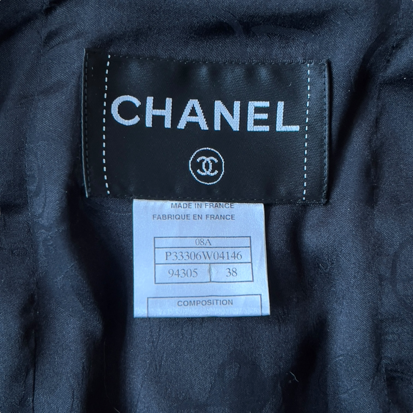 Silk Bow Wool Jacket Chanel Pre-Fall 2008 by Karl Lagerfeld