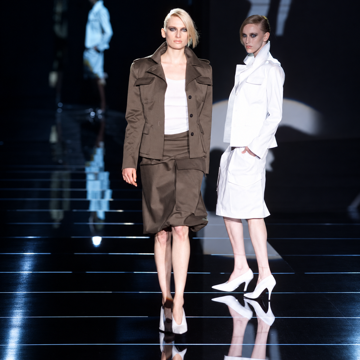 Khaki M65 Jacket Gucci SS 2001 by Tom Ford