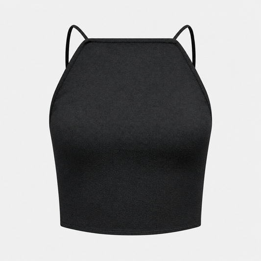 Black Buckled Tank Top Gucci SS 1998 by Tom Ford