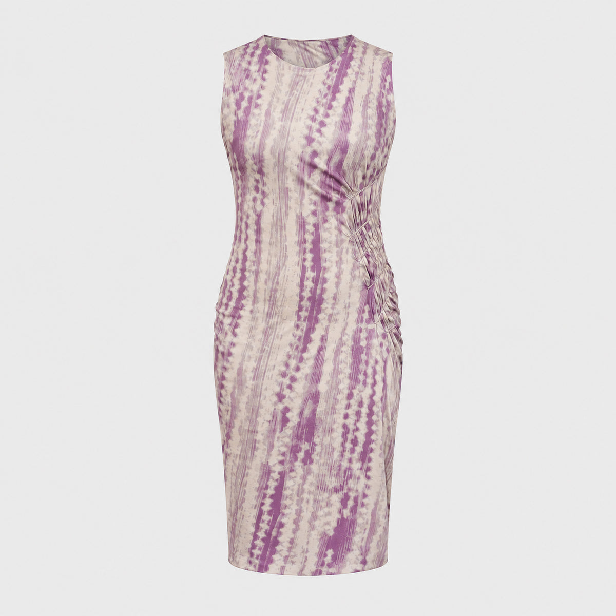 Lavender Tie Dye Dress Gianni Versace SS 1999