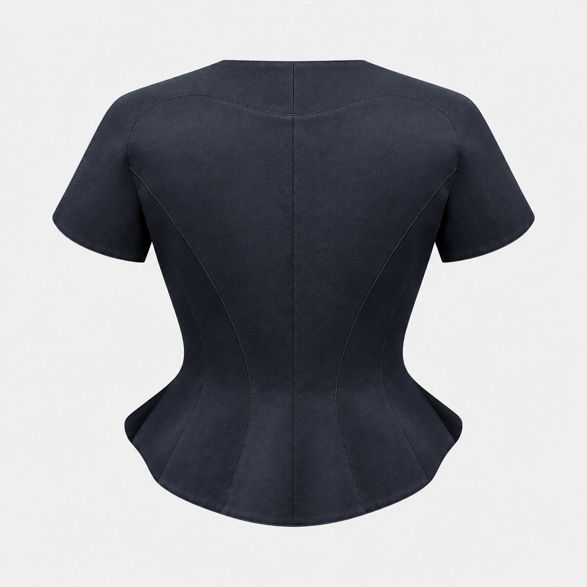 Black Sculpted Heart Corset Top Thierry Mugler 1990–1994