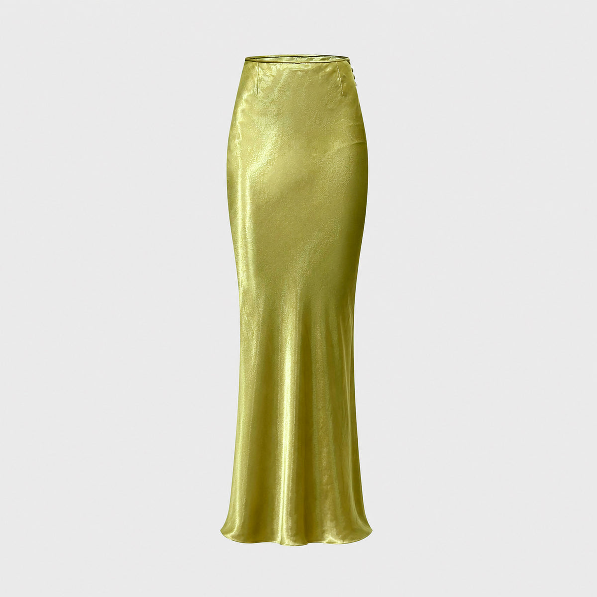 Metallic Gold Silk Skirt Christian Dior SS 1998 by John Galliano