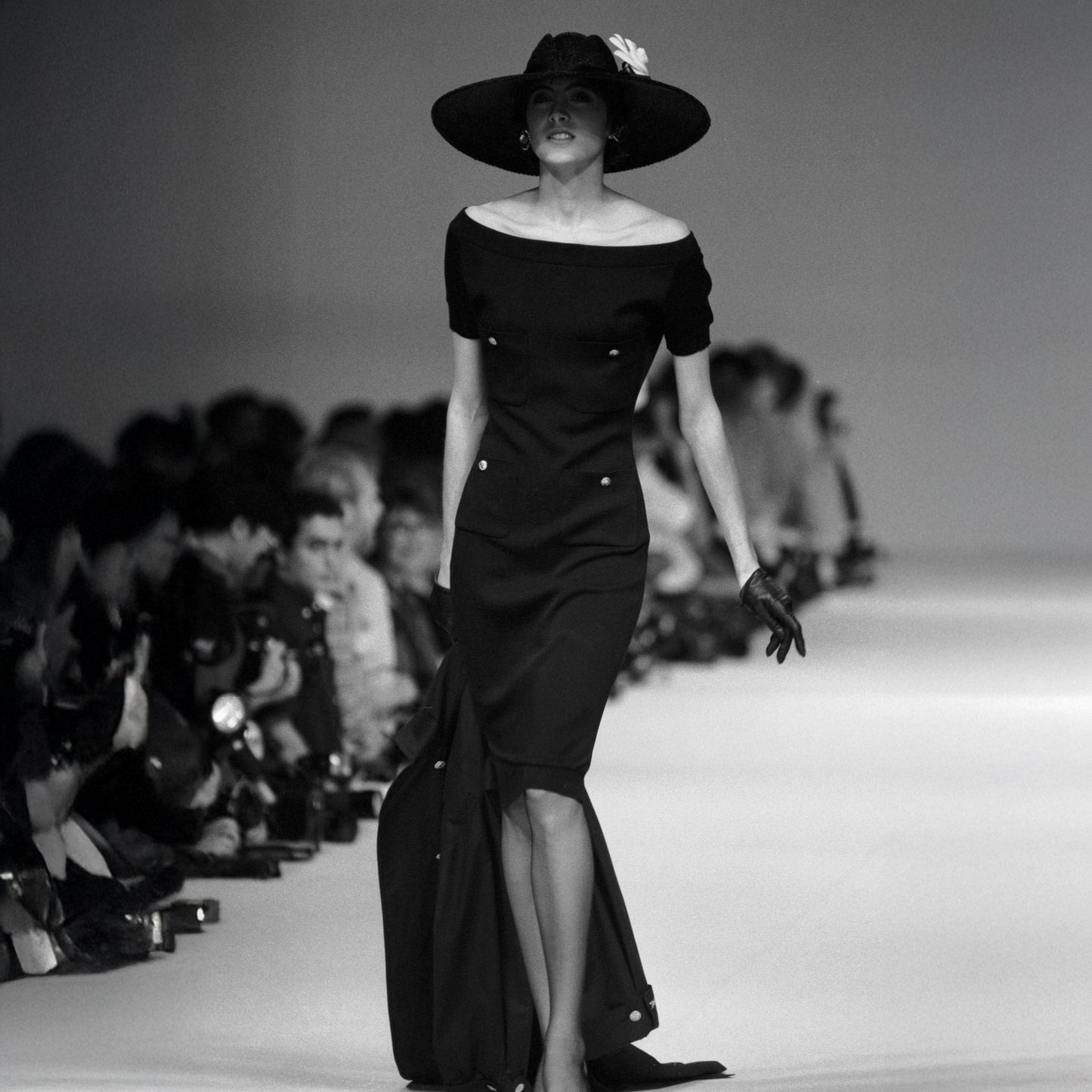 Robe en Maille Chanel SS 1985 par Karl Lagerfeld